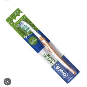 Oral-B Healthy Clean Toothbrush, Clean And Gentle Soft, Brand New Sealed Package